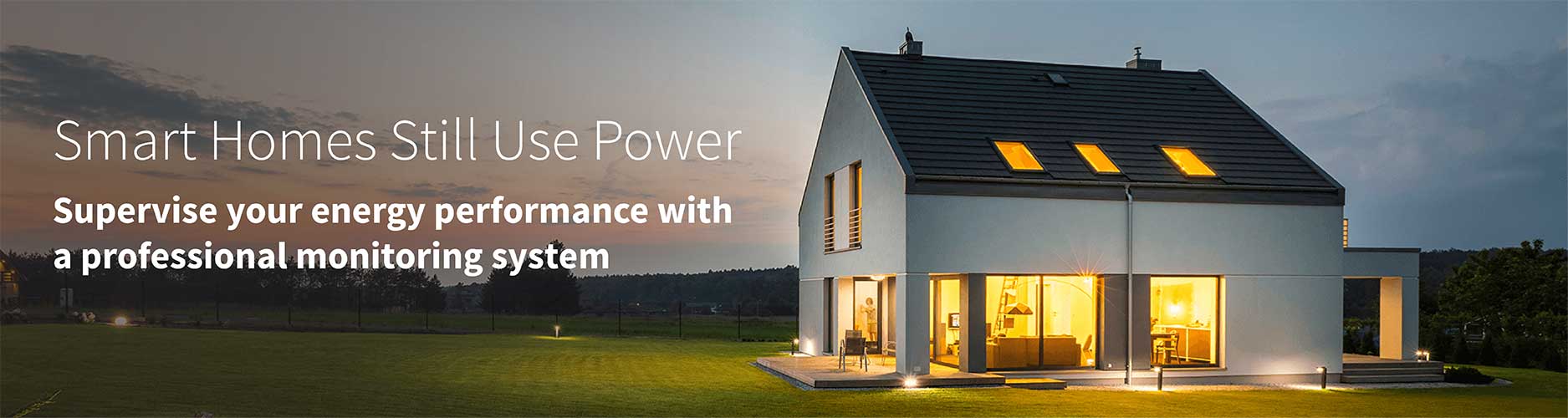 Example smart home with whole-home energy monitoring