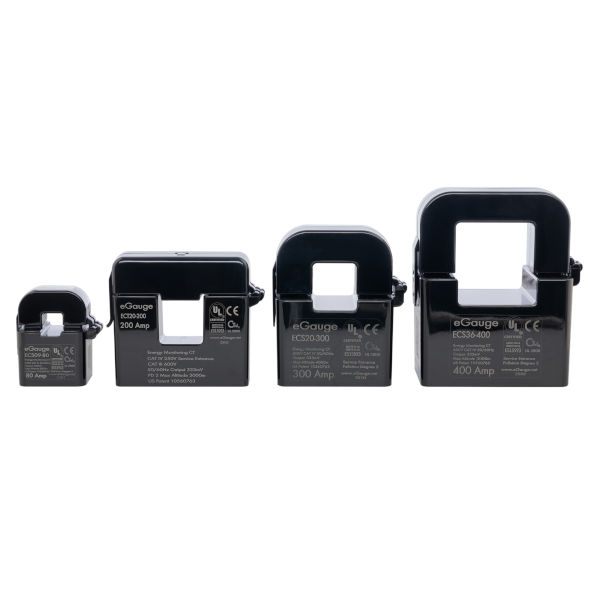 J&D electronics split-core current transformers CTs
                          333mV output; 10mm, 16mm, 24mm, 36mm; 50A, 75A, 100A,
                          200A 400A, 600A; rogowski coils, flexible rope CTs